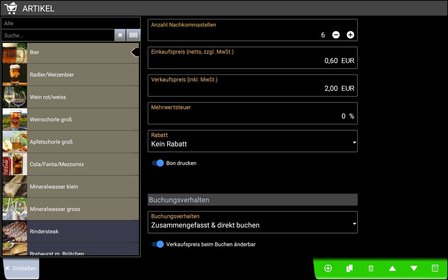 Multidata SAMPOS one &ndash; Android Kassen-App